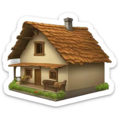 Casa rural sticker