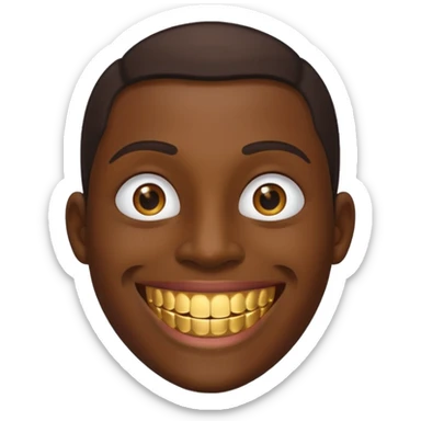 heres what you would look like if you were black or chinese sticker