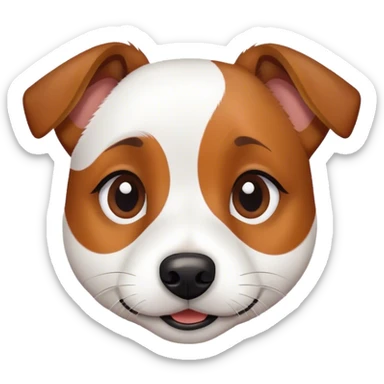 Jack Russell being annoying sticker