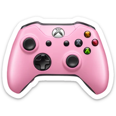 pink xbox controller  sticker