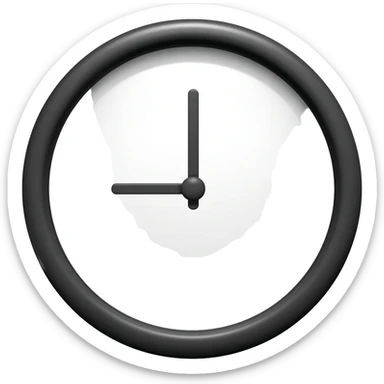 clock sticker
