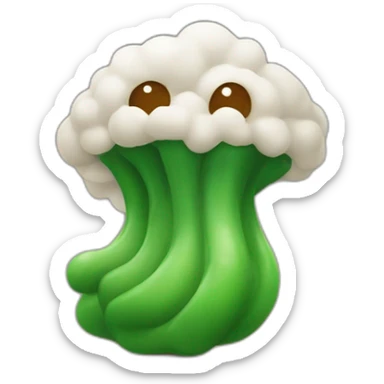 moça corpo escultural em pé apresentando algo sticker