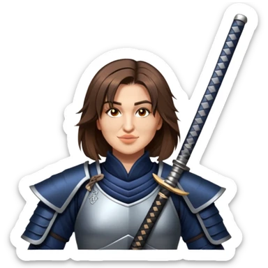 Warrior Samurai sticker