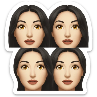 Monica Bellucci sticker