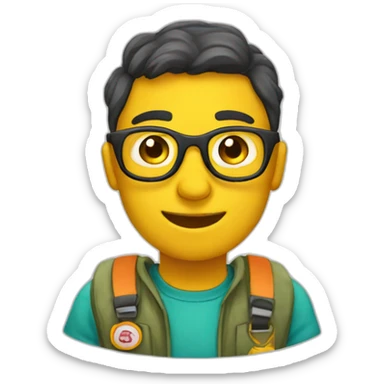 Camp counsellor sticker