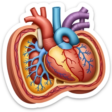 gastrointestinal anatomy sticker