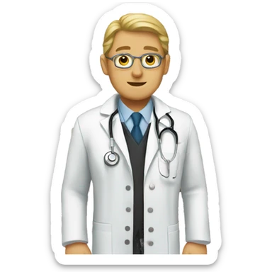 doctor's practice sticker