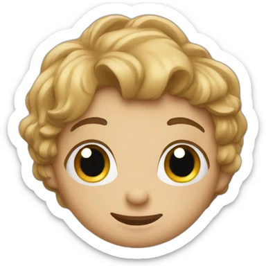 shy reminiscing emoji sticker