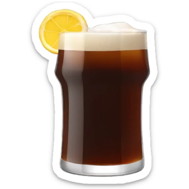 Vaso de Fernet con coca sticker