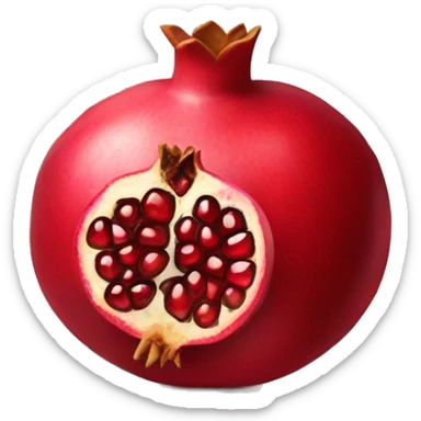 pomegranate emoji sticker
