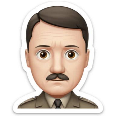 Hitler as emoji sticker