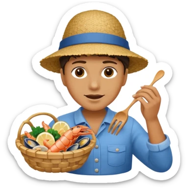ocean basket sticker