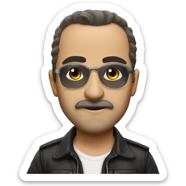 kaan tangoze of the turkish rock band called duman sticker