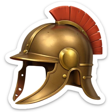 Casco romano sticker