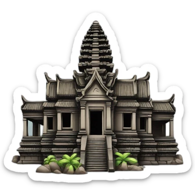 Angkor wat sticker
