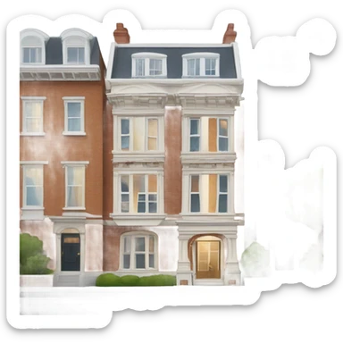 kensington townhouse sticker