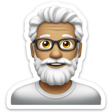 nuvem branca com gotas de chva caindo sticker