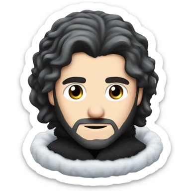 Game of Thrones Jon Snow sticker