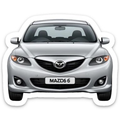 mazda 6 Mps 2006 model sticker