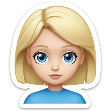 Bubbles Powerpuff Girls sticker