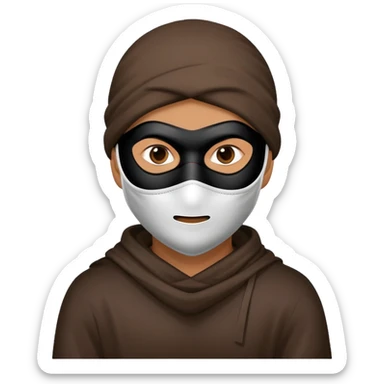 a thief from the front sticker