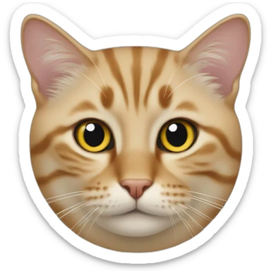 My cat name is Michigan sticker