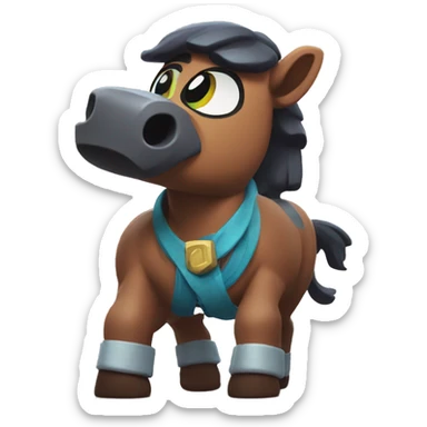 Colt from brawl stars sticker