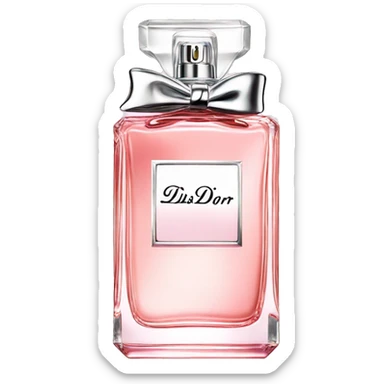 Miss dior perfume sticker