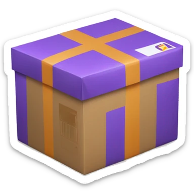 Fed ex package  sticker