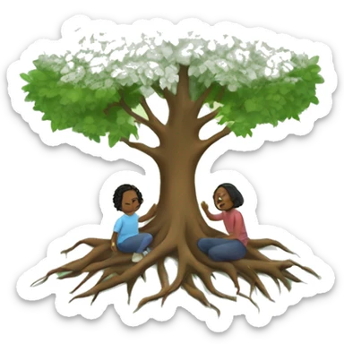 Discovering Roots: Creating a Supportive Environment for Adoptees and Birth Families sticker