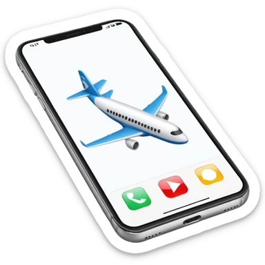 Aeroplane Mode for iPhone  sticker