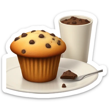 Muffin sticker