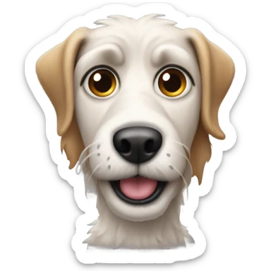 really ugly dog sticker