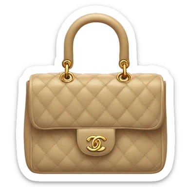 chanel bag  sticker