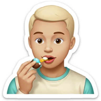 Whopper robins eggs Easter candies  sticker