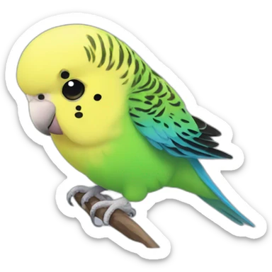 Budgie sticker