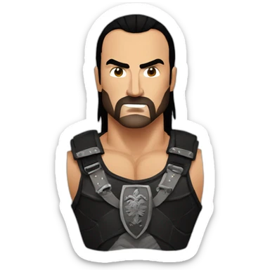 Scottish Warrior Drew McIntyre  sticker