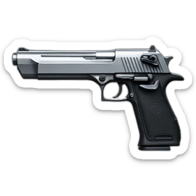 Desert eagle gun sticker