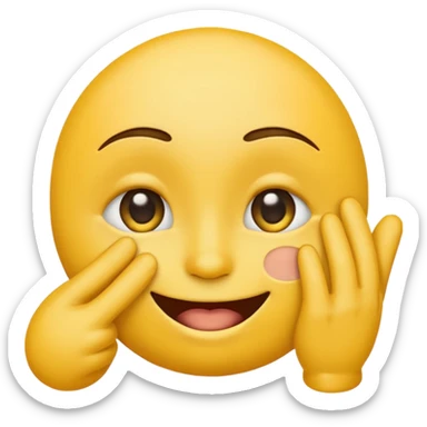 an emoji that represents lie  sticker