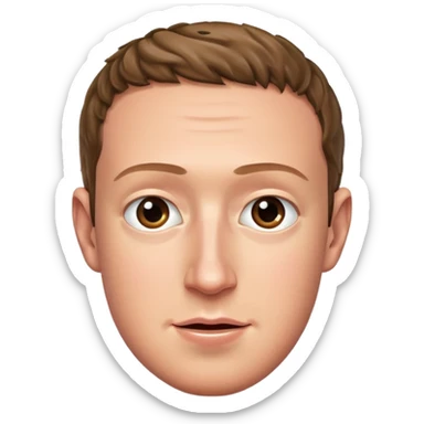 mark zuckerberg sticker