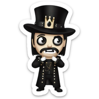 king diamond sticker