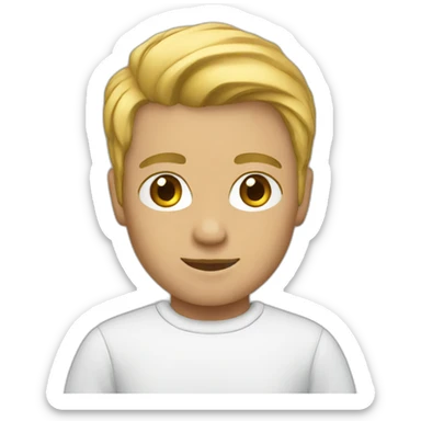 White sweatshirt sticker