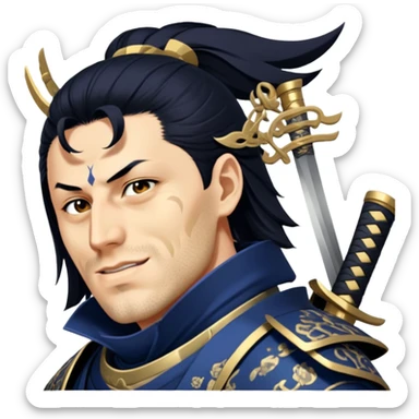 Samurai Strategist sticker