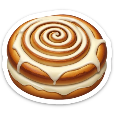 rol de canela sticker