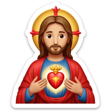 Sacred heart of Jesus sticker