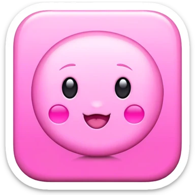 iPhone 15 pink sticker