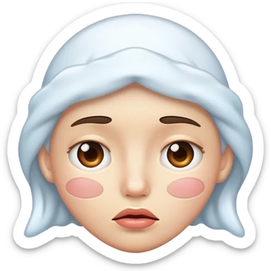 face freezing sticker