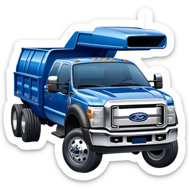 Blue f450 dually sticker