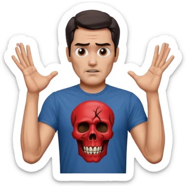  ash from the movie evil dead  movie Emoji sticker