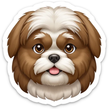 Shih tzu highland terrior sticker